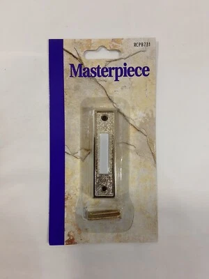 Broan Nutone RCPB731 Doorbell Chime Push Button New Wired - Image 1 of 3