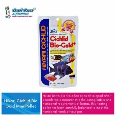 Hikari Cichlid Bio Gold Mini Pellet 57 Gram - Image 1 of 3