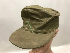 FELDMÜTZE 58,5 WEHRMACHT GEBIRGSJÄGER M40 TROPEN 1941 SÜDFRONT AFRIKA INNENBAND - Bild 1 von 13