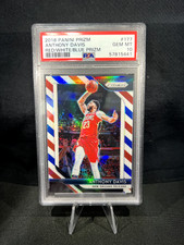 2018-19 Panini Red White Blue Prizm #177 Anthony Davis Pelicans PSA 10 GEM MINT