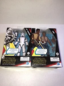 Star Wars Galaxie der Abenteuer Der Aufstieg Skywalkers Finn & Jet Trooper Brandneu - Bild 1 von 4