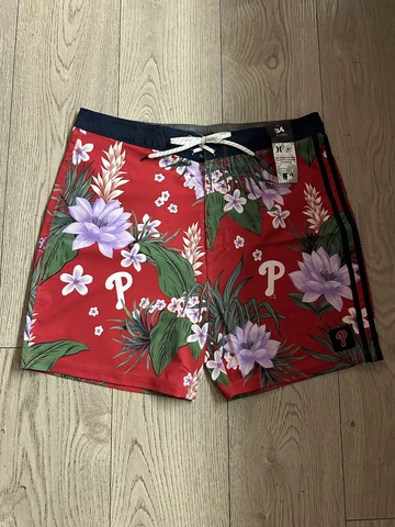 Hurley x '47 Philadelphia Phillies Phantom Tailgate Board Shorts 34 Cover