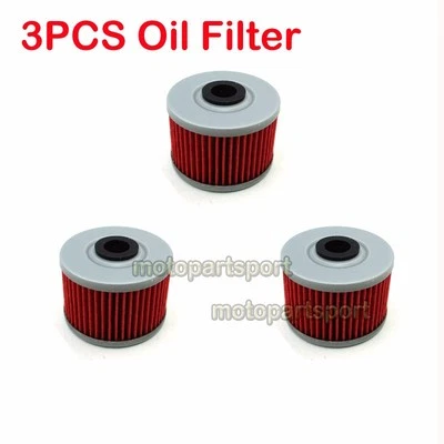 3x Filtro de aceite para KAWASAKI KX450F KFX450R KLX125 KLX 140L 140 110 450R 250S Foto 1 de 4