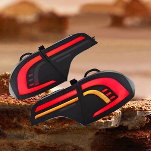 1Pair of Full LED Tail Lights For Honda Civic Sedan 2006-2011 Start up Animation - Picture 1 of 17