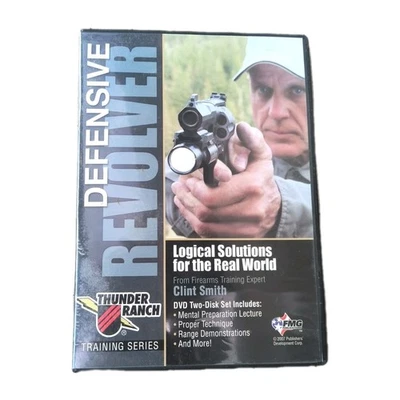 Thunder Ranch Defensive Revolver Logical Solutions Clint Smith 2 Disc DVD OOP  Foto 1 de 3