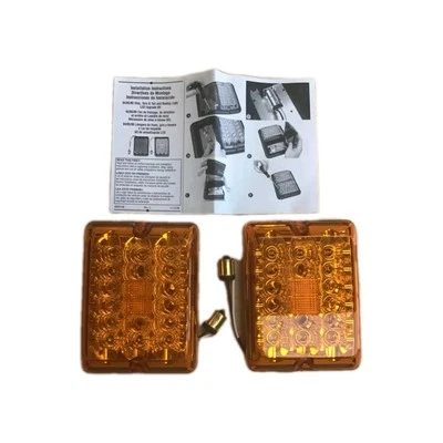 DOS LUCES DE GIRO ÁMBAR 42-84-412 ACTUALIZACIÓN PARA LUCES SERIE 84 Nuevo Lote de 2 Foto 1 de 4
