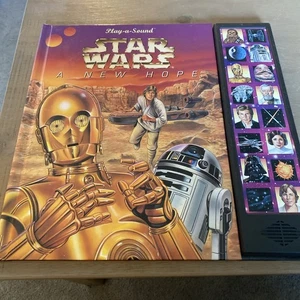 Star Wars Play A Sound A New Hope Book WORKS!!! Y1997 - Picture 1 of 5