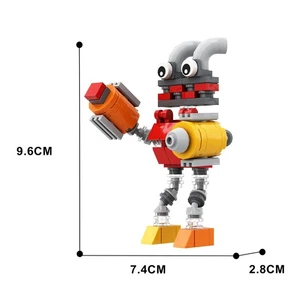 MOC My Singing Monsters Epic Wubbox Bausteine Modell Kinder Geschenk Spielzeug 96 Teile - Bild 1 von 1