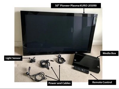 Pioneer 50-inch Plasma TV - Image 1 of 3