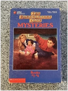 Baby-Sitters Club Mysteries Box Set 4 Books Scholastic Apple 1992 - Imagen 1 de 9