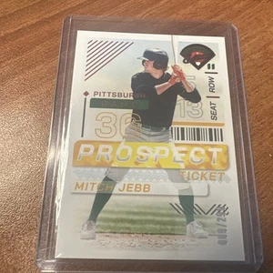 Mitch Jebb /299 - 2024 Panini Prospect Edition Baseball Ticket #89 Pirates - Picture 1 of 2
