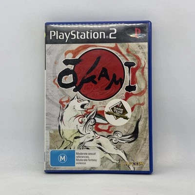 Okami Capcom PS2 Sony PlayStation Video Game Free Post PAL - image 1 of 4