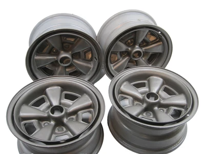 Juego 4 ruedas de rally Chevelle Camaro 1970-1981 15 radios GM 3983045 15x7 15x7 15"x7 Foto 1 de 4
