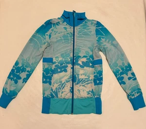 Lululemon Womens Reversible Raja Floral Full Zip Track Jacket Adult Size Medium - Picture 1 of 19