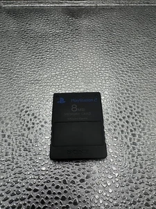 Tarjeta de memoria MagicGate negra original de 8 MB Sony PlayStation 2 PS2 FABRICANTE DE EQUIPOS ORIGINALES (SCPH-10020) - Imagen 1 de 3