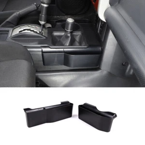 Consola de cambio de marchas ambos lados caja de almacenamiento bandeja moldura para Toyota FJ Cruiser 2007-21 - Imagen 1 de 9