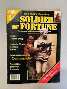 1985 November Soldier Of Fortune Vol. 10 #11 Arnold Schwarzenegger Commando - Picture 1 of 3