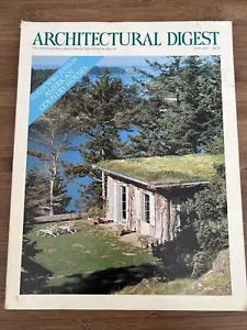 Vintage Architectural Digest Magazine June 1989 American Country Houses Cottage - Picture 1 of 24