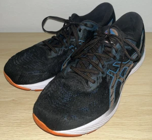 Asics Gel Cumulus 23 Herren Größe 13 Schwarz/Orange Sportschuhe Laufschuhe Turnschuhe - Bild 1 von 8