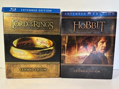 The Lord of The Rings / The is Hobbit Extended Editions Blu-ray/DVD Box Sets - Image 1 of 4