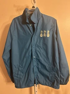 Giacca frangivento Disney's Nightmare Before Christmas M blu acqua Halloween - Foto 1 di 13