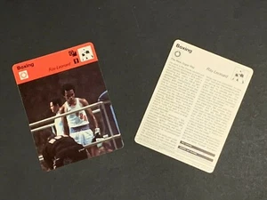 1979 Sugar Ray Leonard primer novato olímpico de radiocontrol EE. UU. boxeo tarjeta de lanzador deportivo #22-09 - Imagen 1 de 1