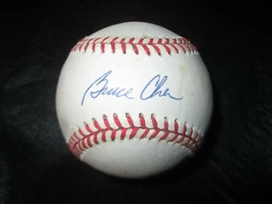 Bruce Chen Autographed Baseball - Picture 1 of 2
