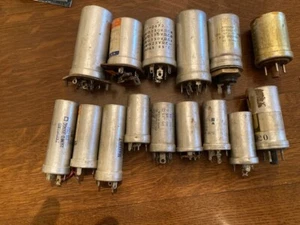 Capacitor lot of 15 Mallory Sprague Aerovox - Picture 1 of 3