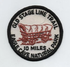 Old Stage Line Trail, Eagle Cave Natural Park Patch, Mint - Picture 1 of 1