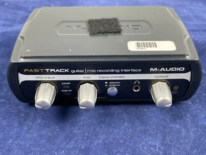 M-Audio Fast Track Guitar Instrument Mic Recording USB Digital Audio Interface - Picture 1 of 4