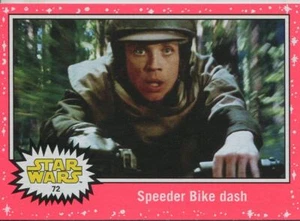 Star Wars JTTFA Neon Parallel Base Card #72 Speeder Bike dash - Picture 1 of 1