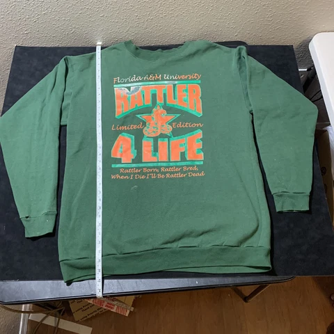 Vintage Florida A&M FAMU Rattlers HBCU College Rap Tee Crewneck Sweatshirt XXL Cover