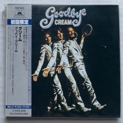 Creme Goodbye 1998 Japan Mini LP Kopie Papersleeve Eric Clapton Verpackt - Bild 1 von 2