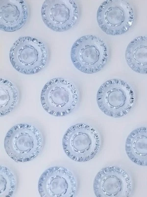 CRYSTAL BUTTON, SIZE 20L -1/2", SHINY FINISH, 144 PIECES, FREE SHIPPING USA - Image 1 of 4