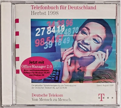 Telefonbuch für Deutschland Herbst 1998 ✰NEU & OVP✰  - Bild 1 von 3