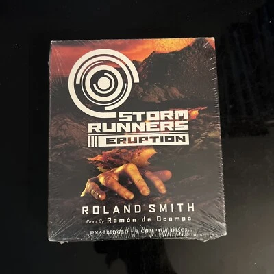 Eruption (The Storm Runners Trilogy, Book 3) (3) (AUDIO CD) New Sealed - Image 1 of 4