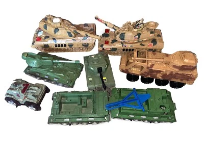 LOTE DE 8 VTG 2003 EL SIGLO DE JUGUETE DEL CUERPO DEL EJÉRCITO SOLDADO DE TANQUES MILITAR #7 Foto 1 de 4