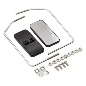 Metal Upgrade RC Reflective Mirrors 1:10/1:14 Trailer Tractor Truck Vehicles - Picture 1 of 6