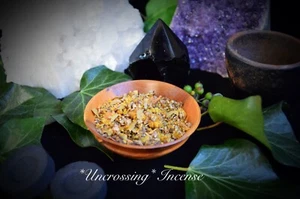 Uncrossing INCENSE handmade grain incense Wicca Pagan Witchcraft spells herb - Picture 1 of 2