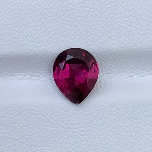 Natürlicher rosa Granat 2,71 ct Birnenschliff lose Edelstein für Schmuck - Bild 1 von 5