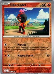 Charcadet Reverse Holo 025/182 SV04: Paradox Rift Common - NM - Picture 1 of 2