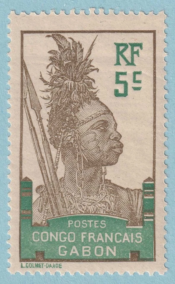 GABON 36  MINT NEVER HINGED OG ** NO FAULTS VERY FINE! - BHD - Image 1 of 1