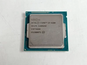 Lot of 5 Intel Core i3-4160 3.60 GHz LGA 1150 Desktop CPU Processor SR1PK - Picture 1 of 6