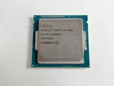Lot of 5 Intel Core i3-4160 3.60 GHz LGA 1150 Desktop CPU Processor SR1PK - Image 1 of 4