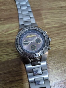 Royal Air Force RAF - 90th Anniversary Chronograph Watch MISSING BACK - Picture 1 of 8