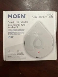 Moen Smart Leak Detector Single Pack Alerts At First Leak Compatible with Alexa - Picture 1 of 6