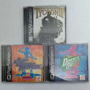 Lot Of 3 Sony PlayStation 1 Games Mixed Titles Complete In Box Tested Working - Picture 1 of 7