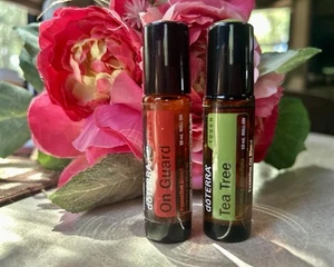 Lot Of 2 Doterra Essential Oils * New Unsealed 1 - On Guard & 1 - Tea Tree Oil - Picture 1 of 3