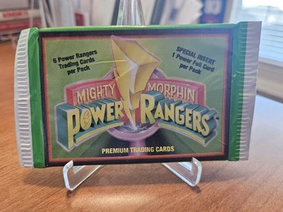 MIGHTY MORPHIN POWER RANGERS - 1994 SABAN VINTAGE - LOT OF (5) PACKS - SEALED - Image 1 of 2