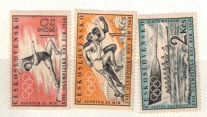 TSCHECHOSLOWAKEI SC 967-9 NH AUSGABE 1960 - OLYMPIADE - Bild 1 von 1